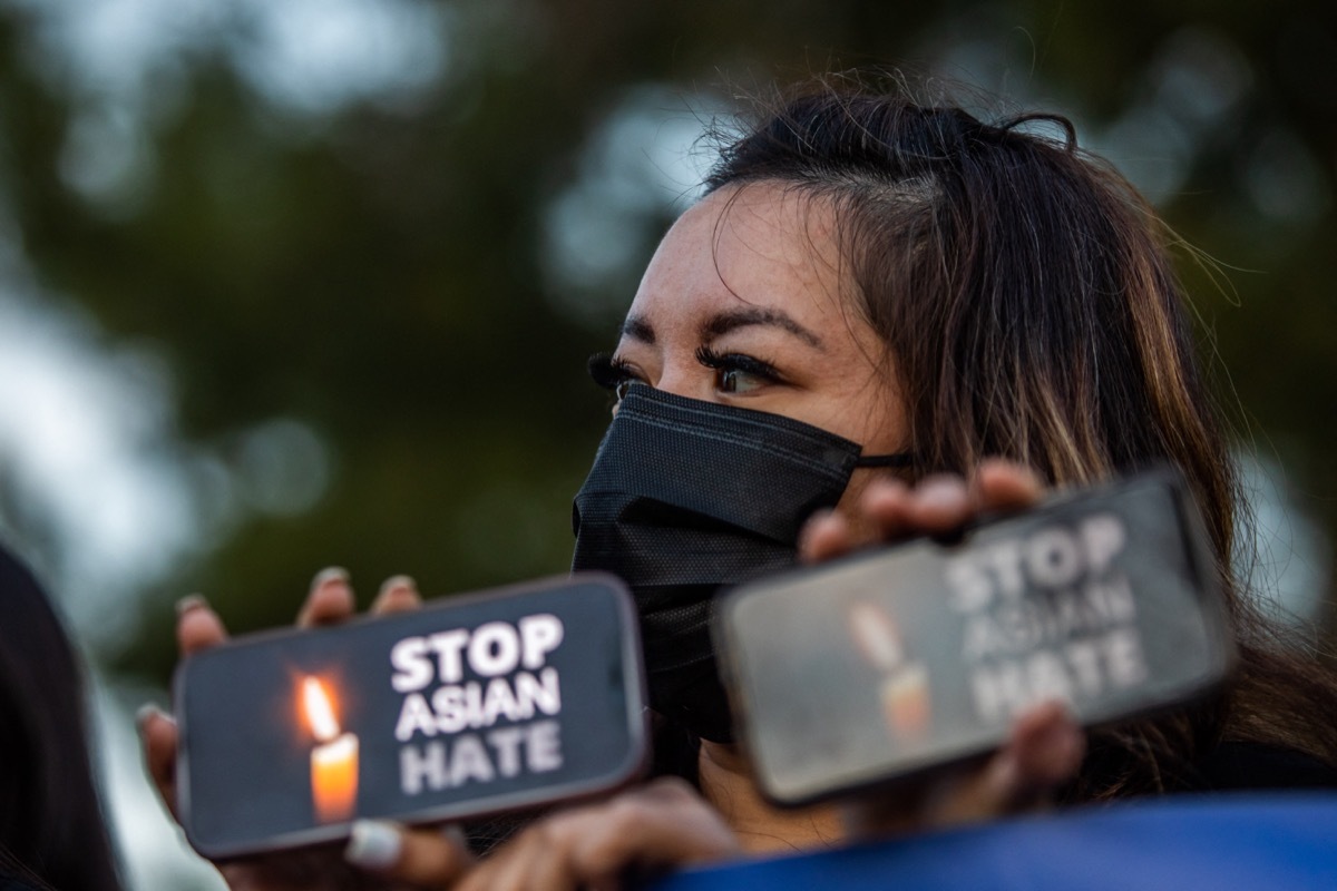 Candlelight vigil in California