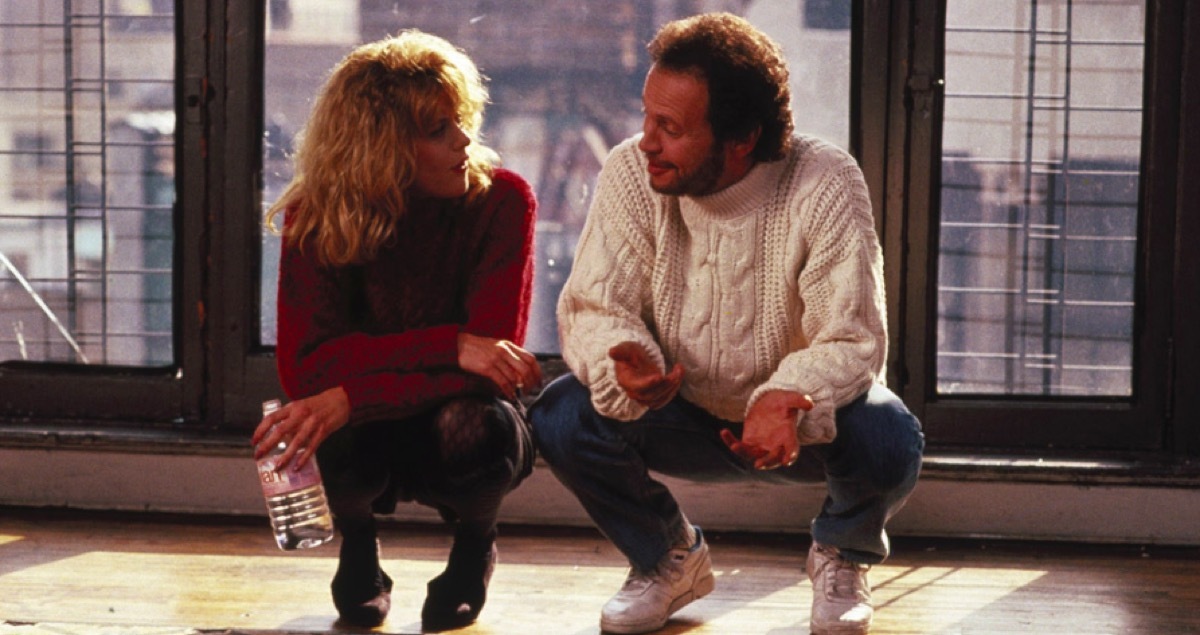 Meg Ryan and Billy Crystal in When Harry Met Sally