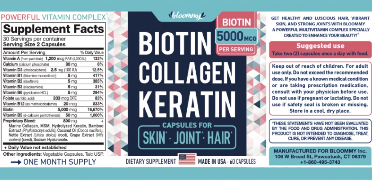 biotin collagen keratin recall