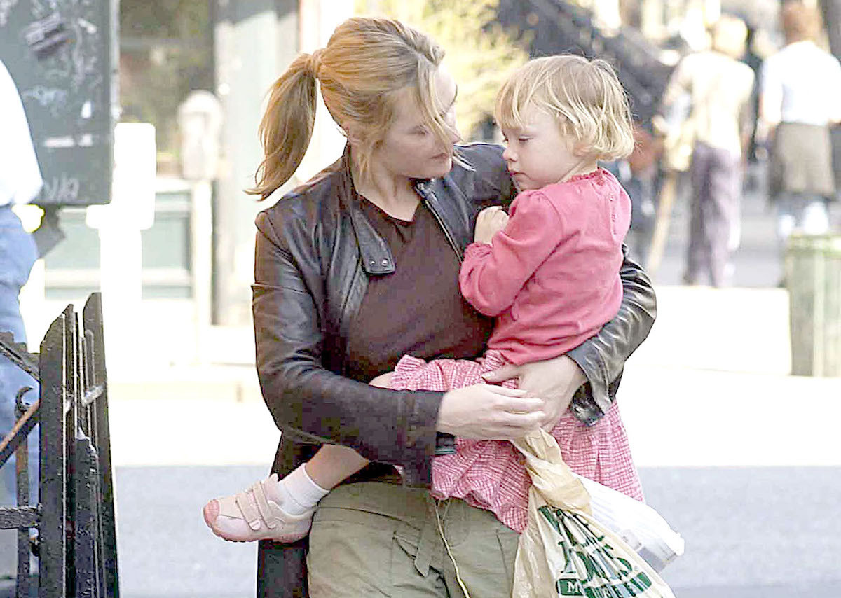 Kate Winslet with her daughter Mia in 2014