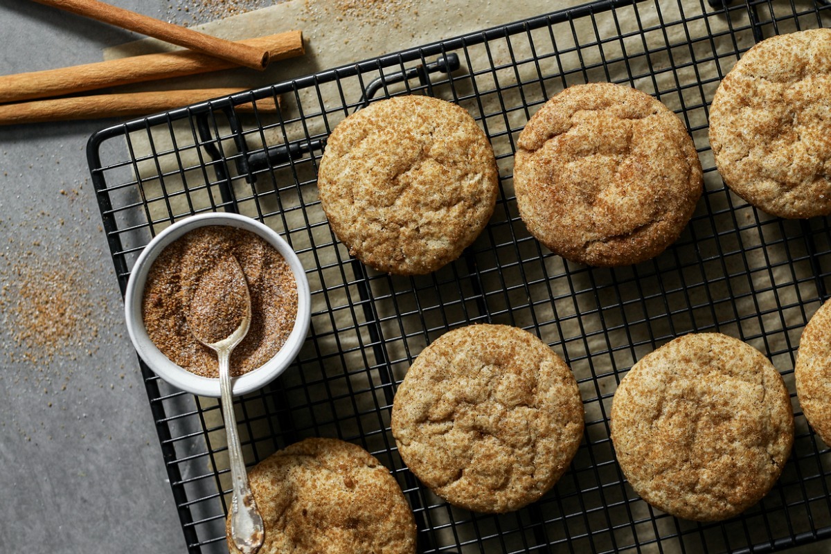 snickerdoodle cookie