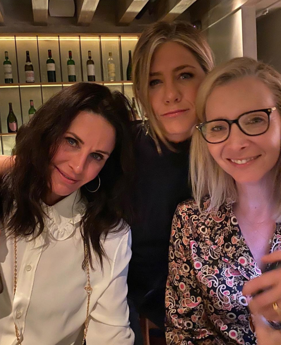 Courteney Cox Jennifer Aniston Lisa Kudrow