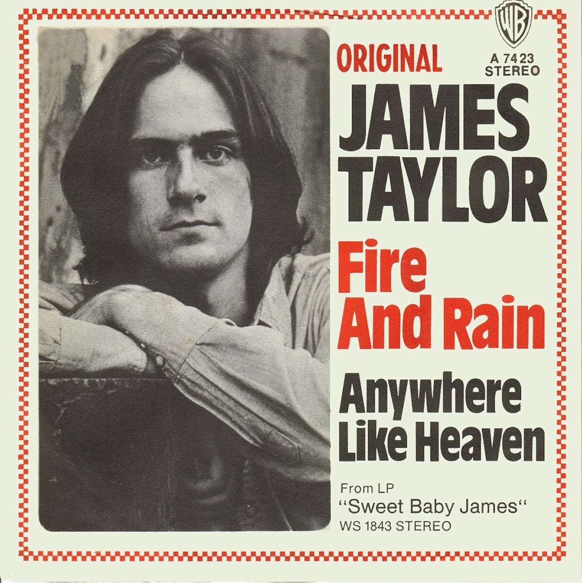 album cover for james taylor's 