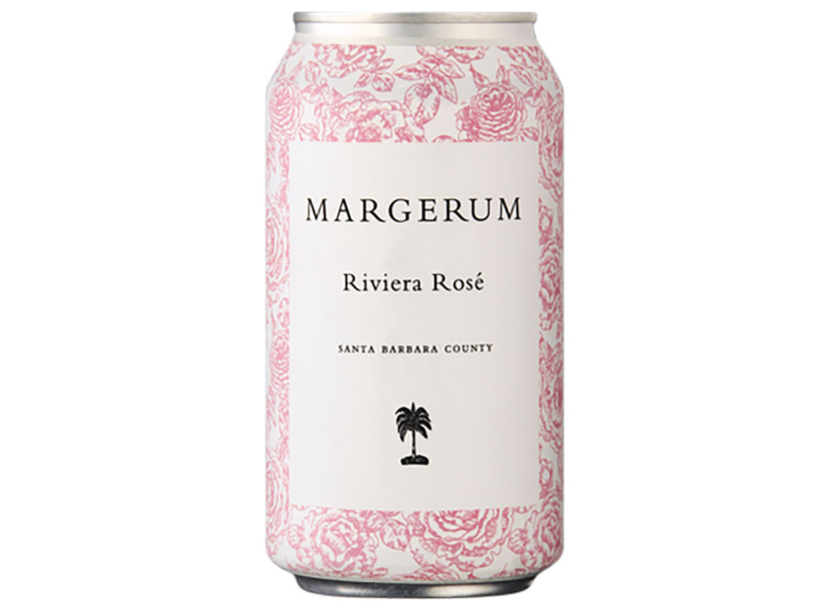 can of margerum riviera rose wine