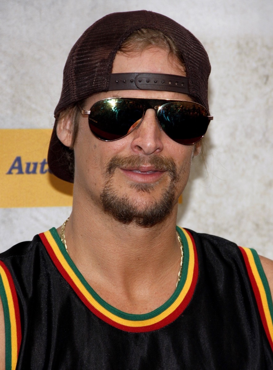 kid rock musician photo at guys choice awards, celebrity grandparents