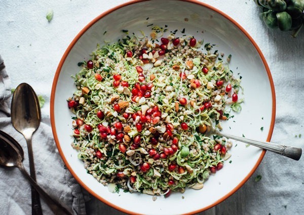 Bowl roundup buckwheat and Brussels sprout