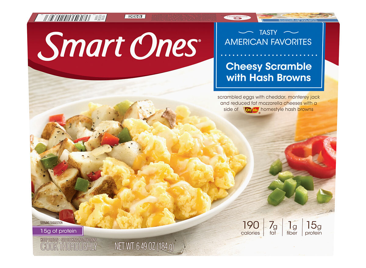 smart ones cheesy scramble hash browns