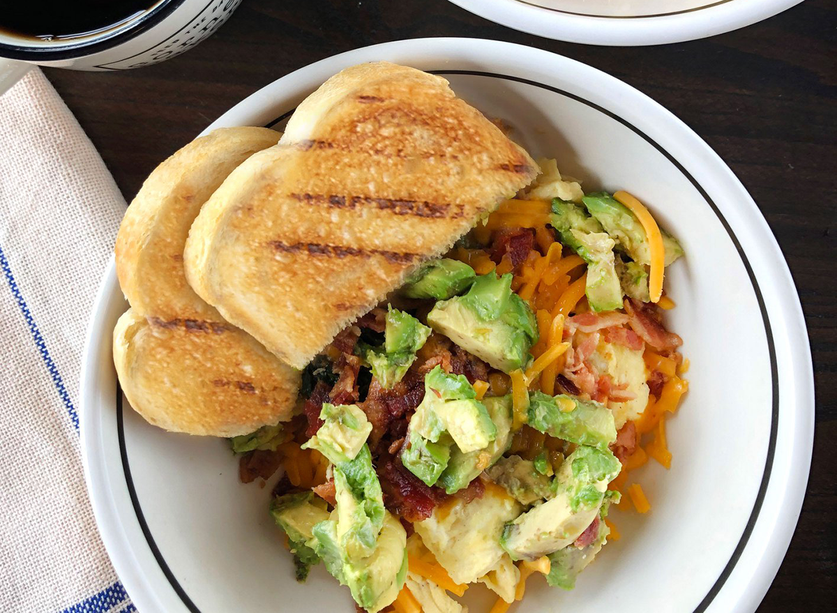 corner bakery bacon avocado egg bowl