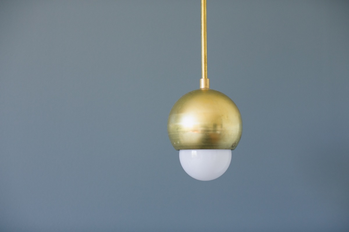 Vintage Metal Pendant Light