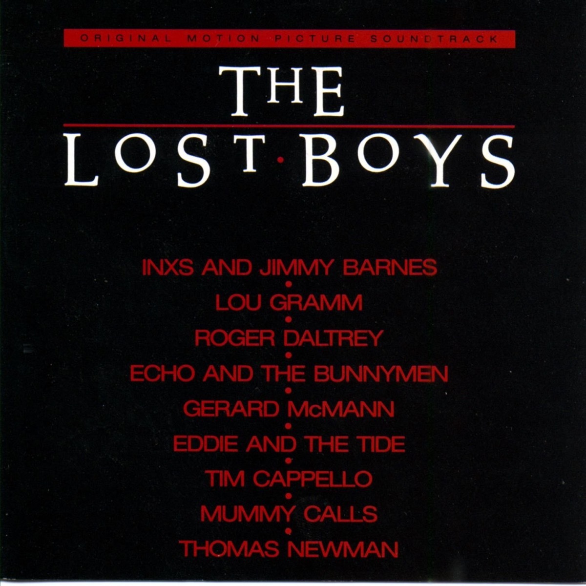 the lost boys movie soundtrack album