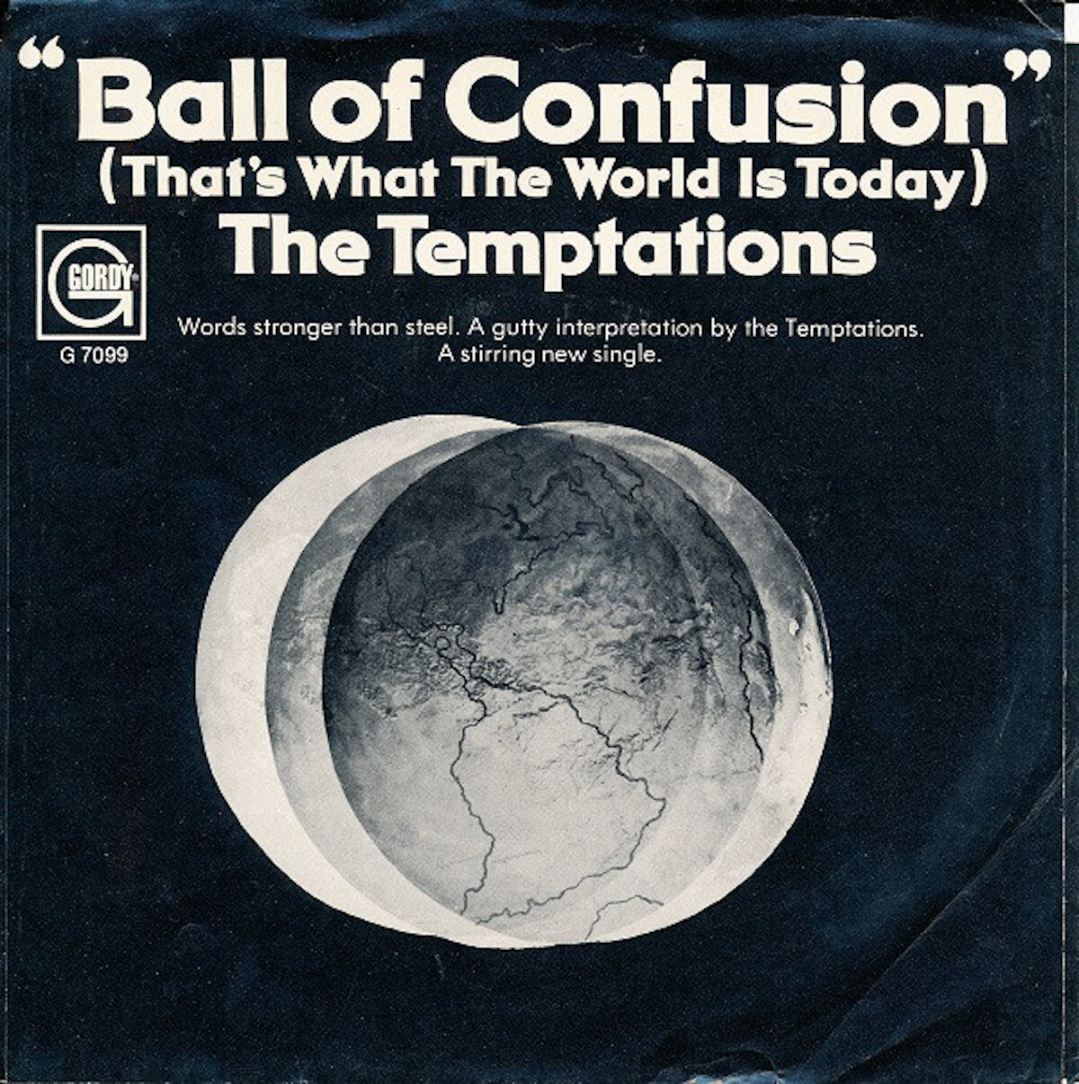 ball of confusion album art, by the temptations