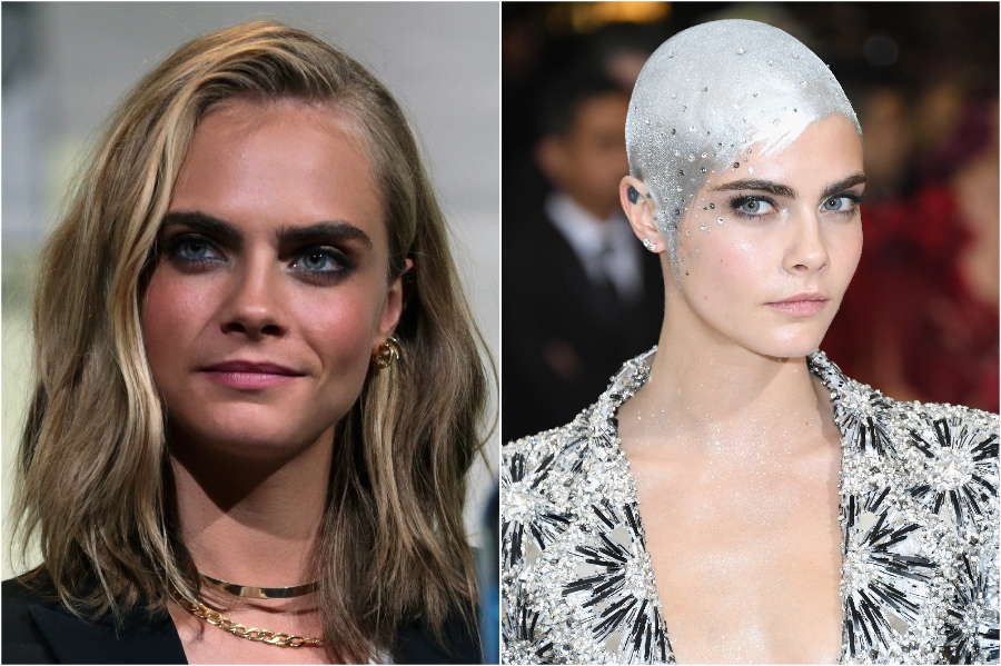 Cara Delevingne | 15 Stars That Shaved Their Head And Rocked It | Her Beauty