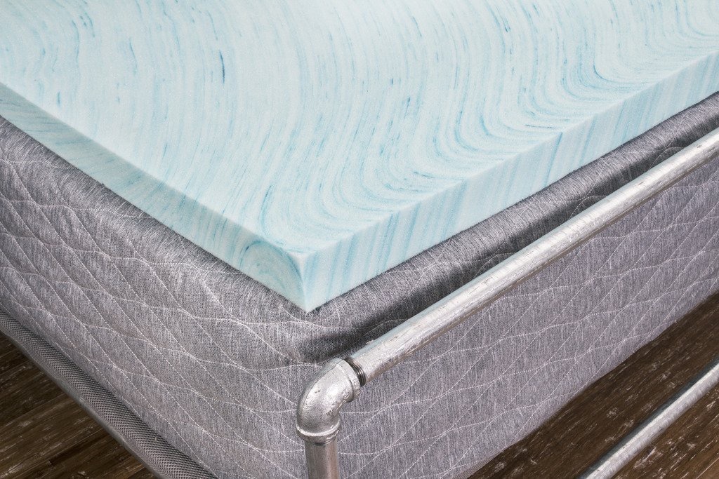 Memory foam mattress topper