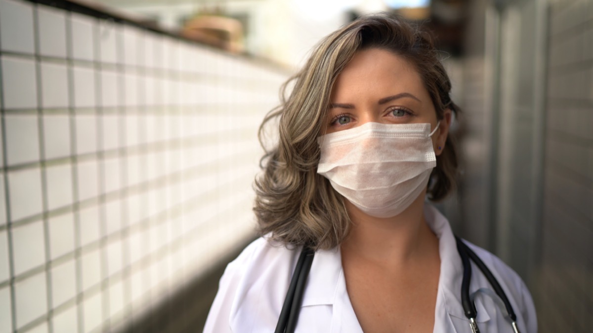 Portrait of a female doctor.