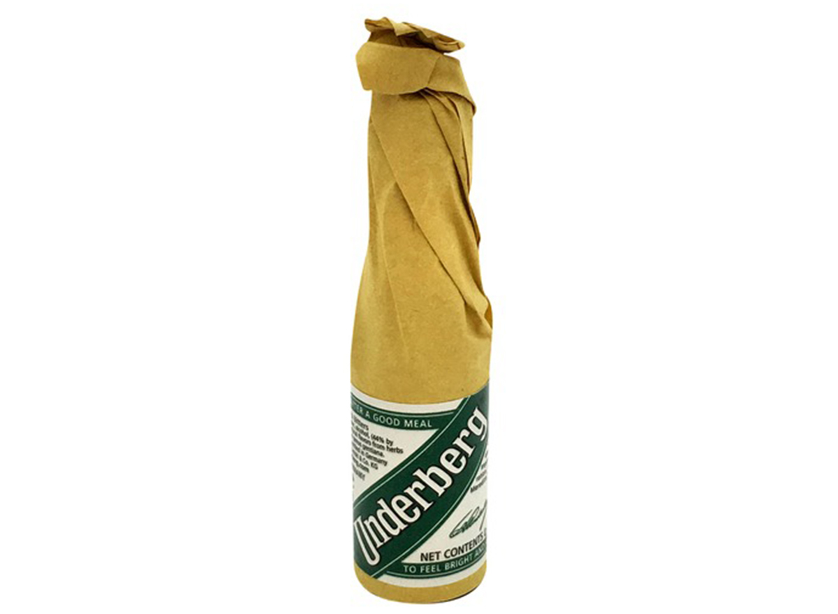 digestif underberg bottle