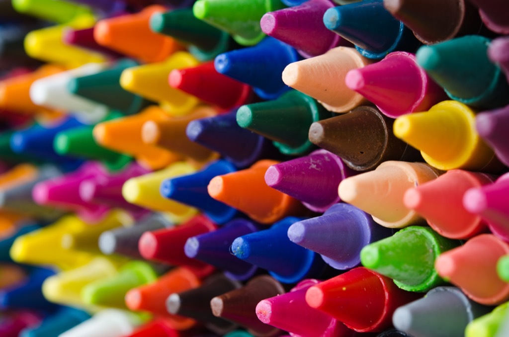 Crayons exercises for mental health