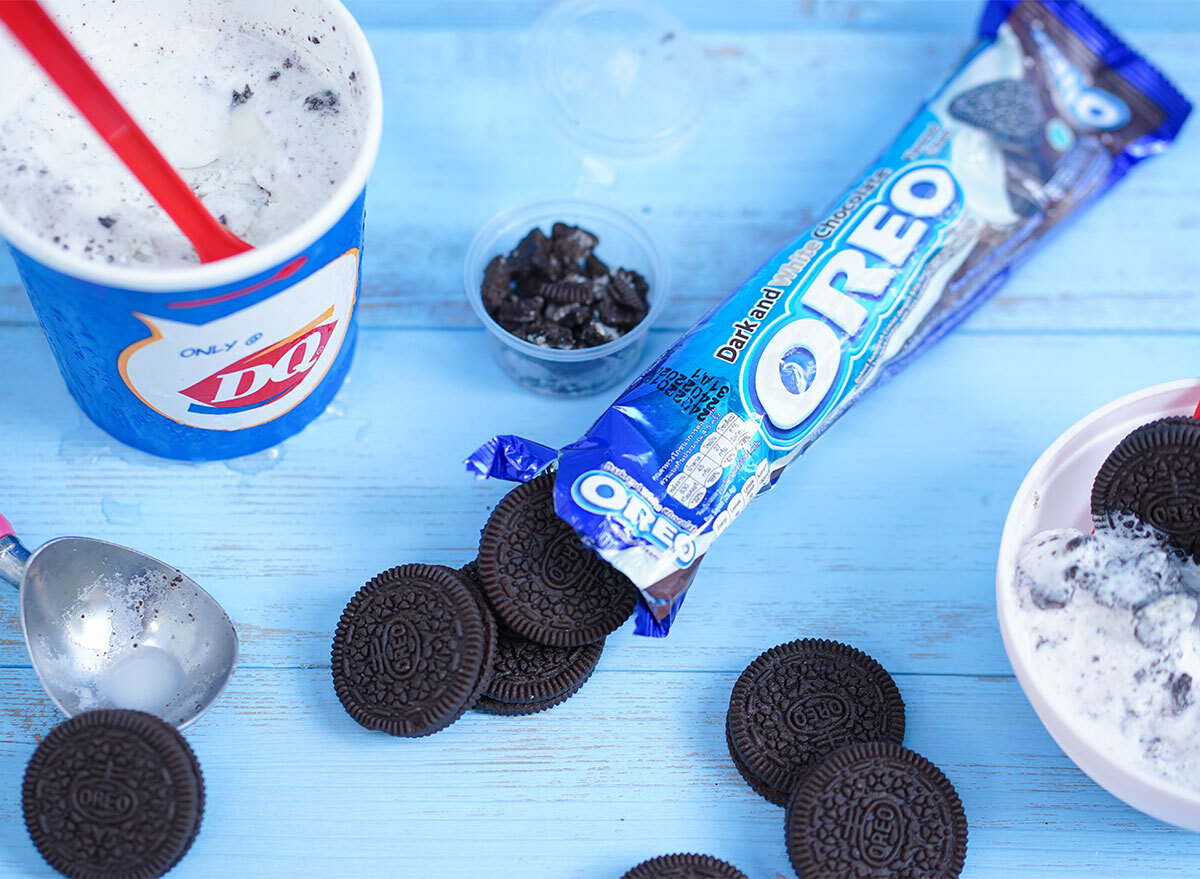 dairy queen oreo blizzard