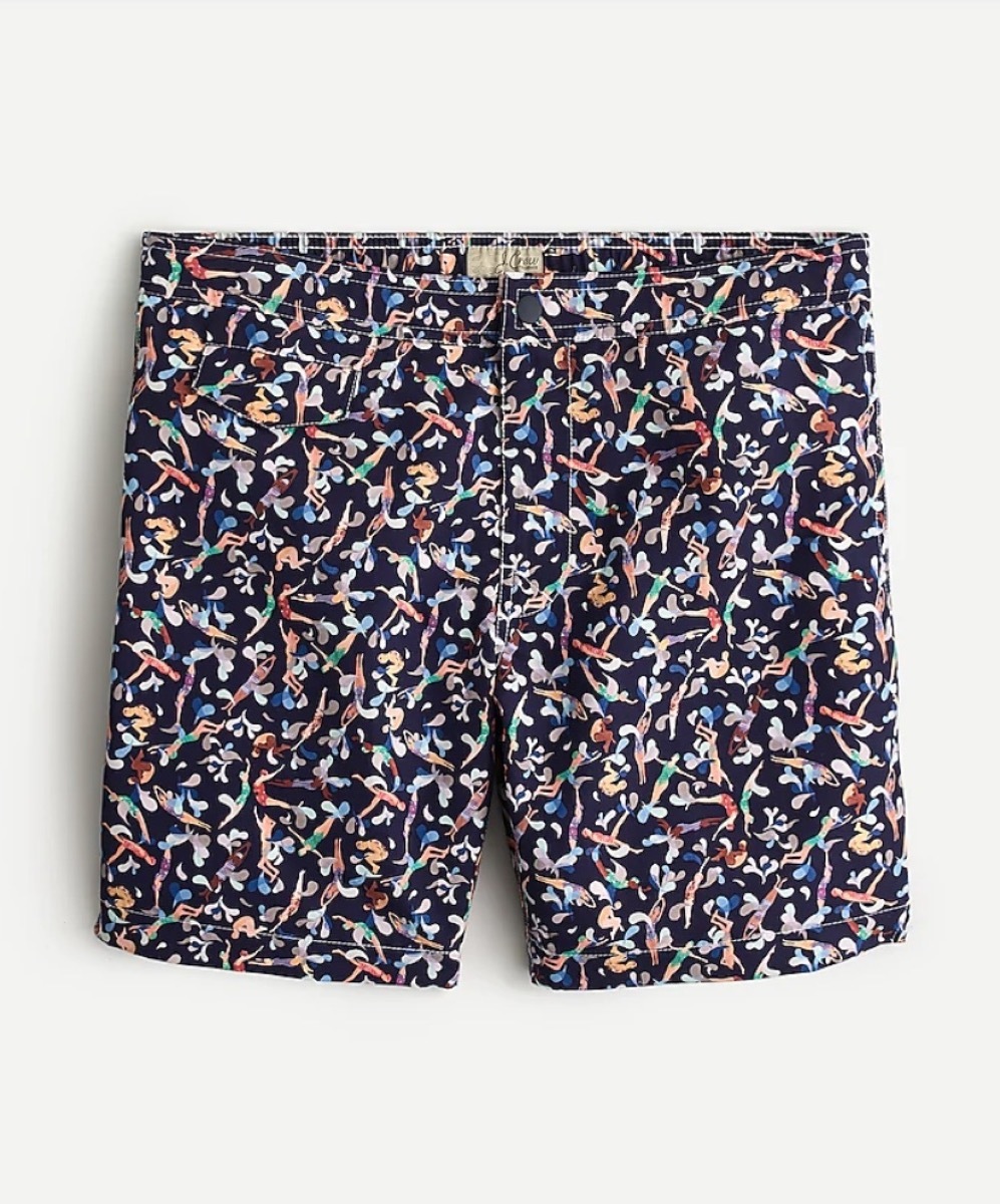 liberty of london print swim trunks