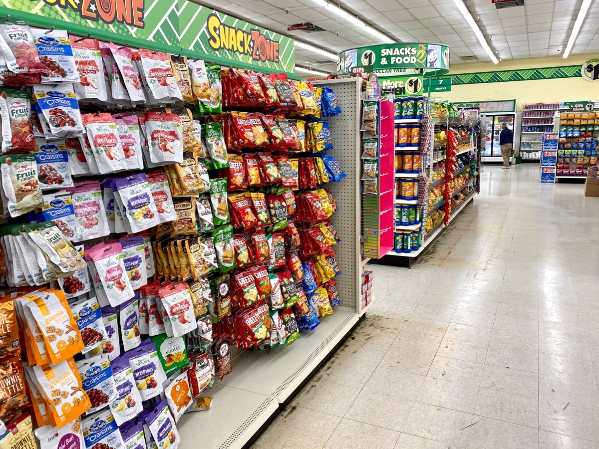 Dollar Tree Aisle