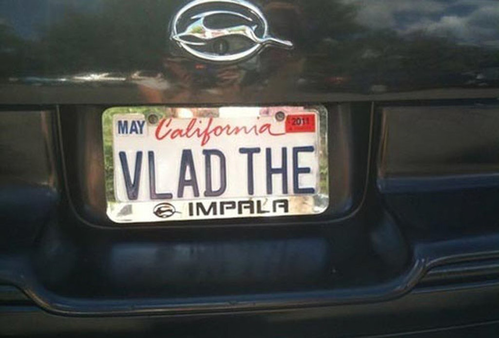 funniest vanity plates