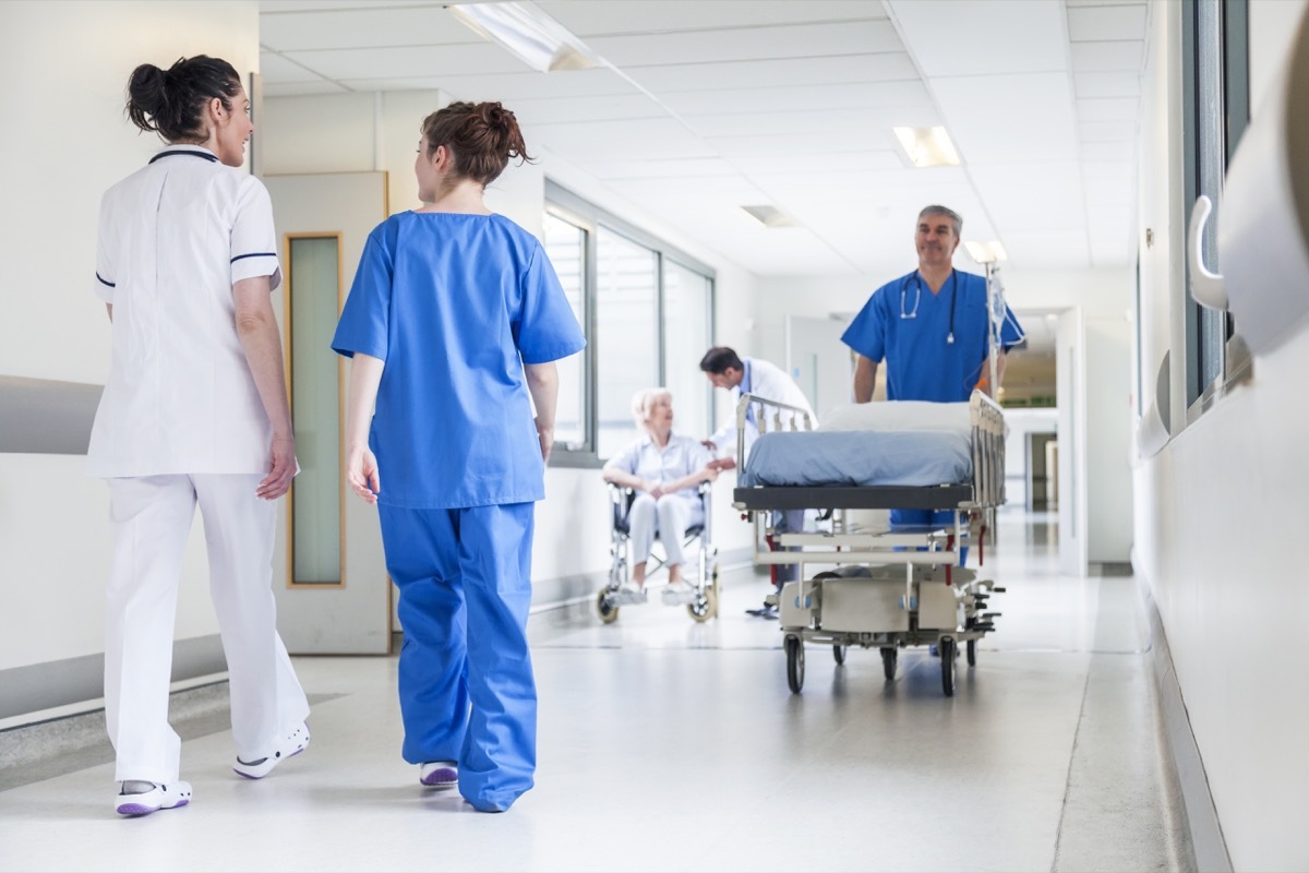 Hospital hallway