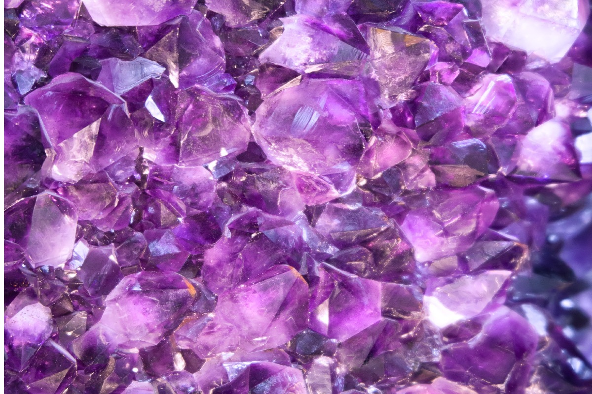 amethyst clusters