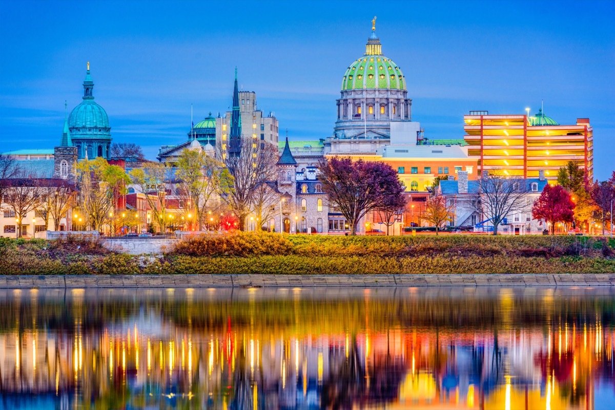 harrisburg pennsylvania state capitol buildings