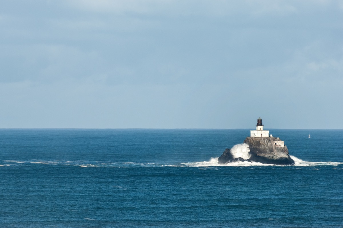 Tillamook Rock Lighthouse Oregon creepiest abandoned buildings