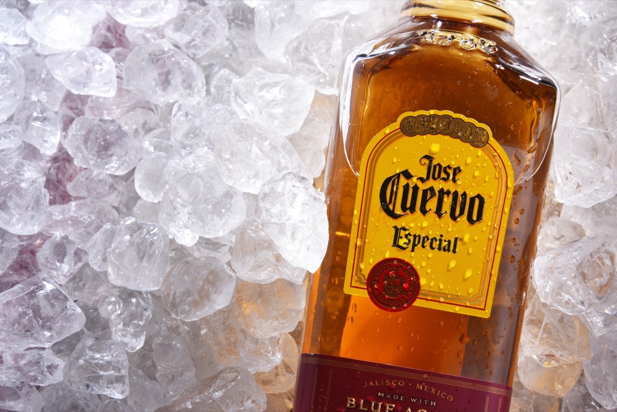 Jose Cuervo on ice