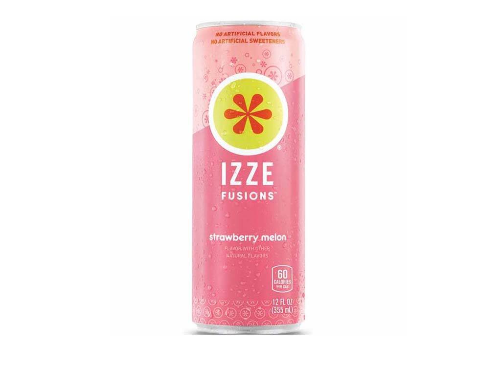 Izze Fusions strawberry melon