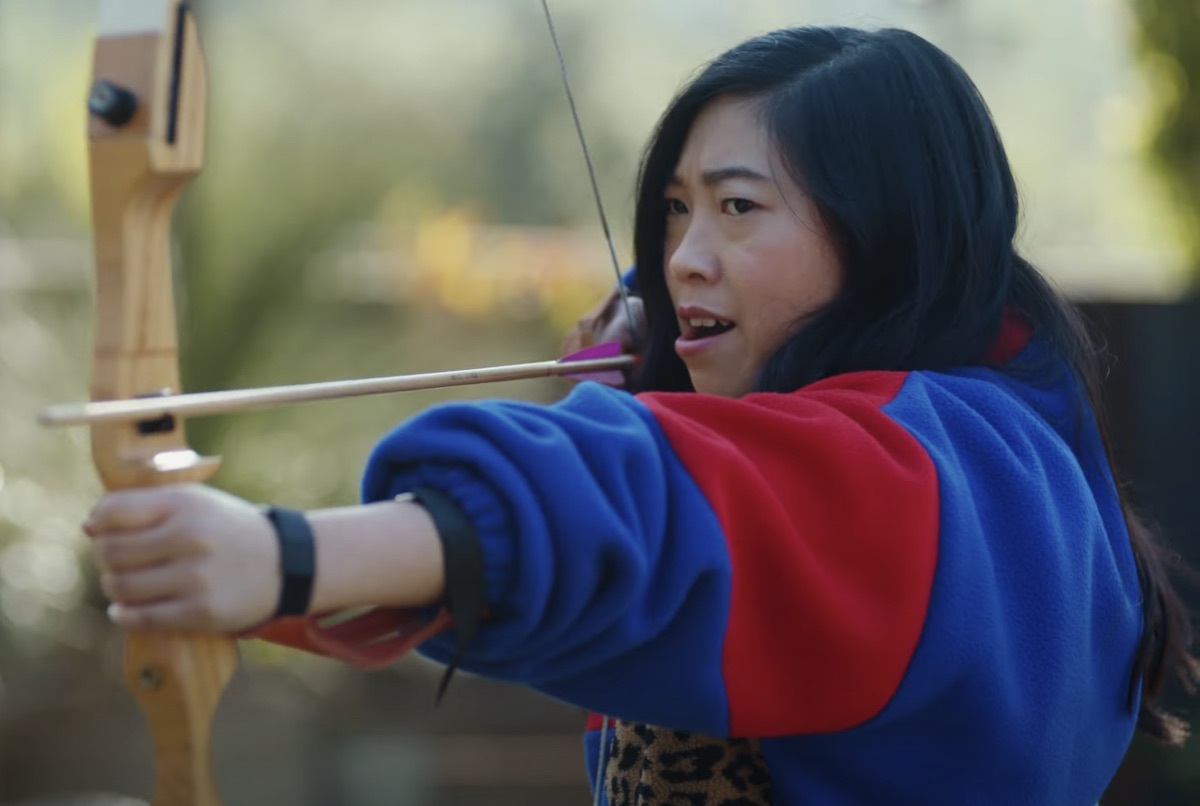 awkwafina in general motors super bowl ad 2021