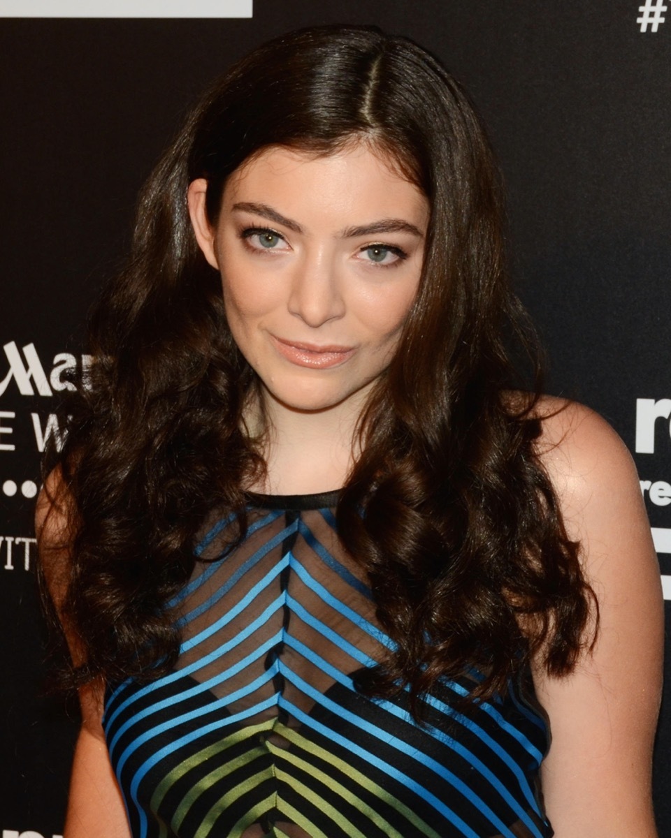 Lorde arrives at the Republic Records Private Post-VMA Celebration