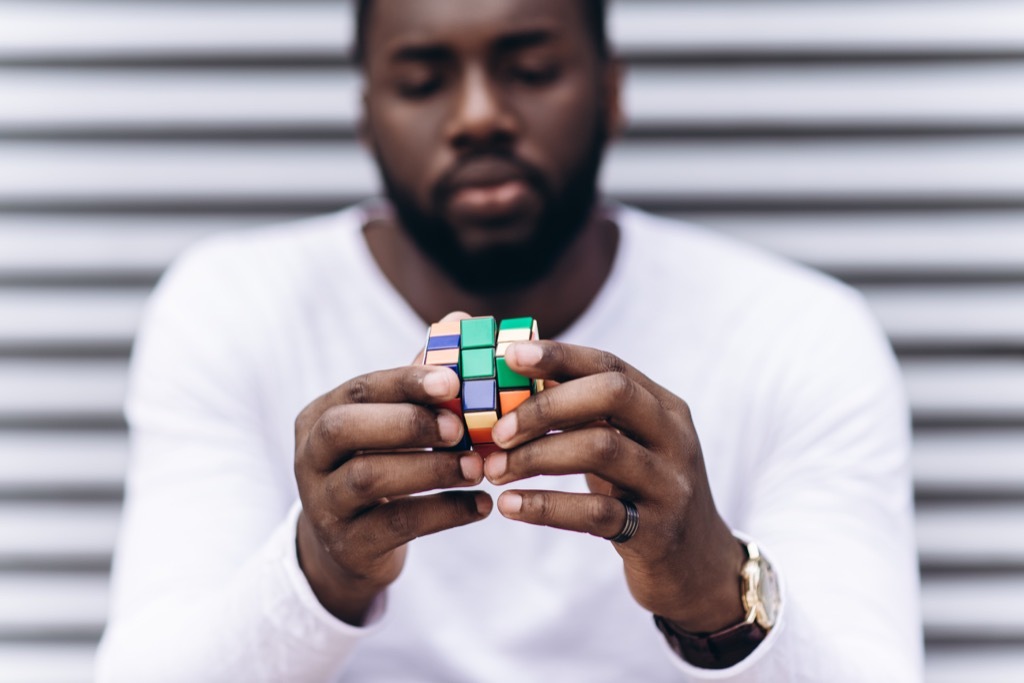 rubiks cube, improve memory