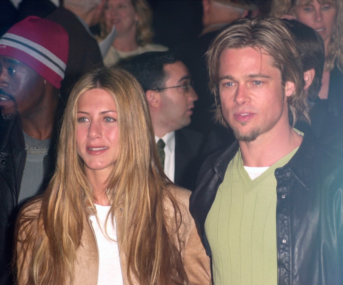 Jennifer Aniston and Brad Pitt