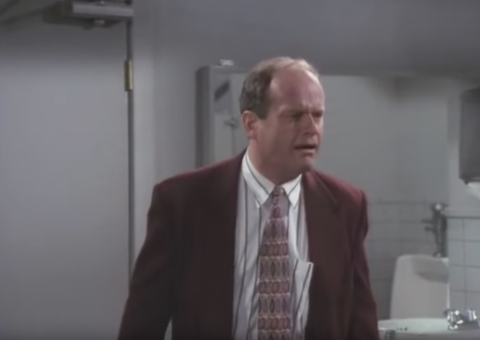 Frasier Dr. Crane Speaks Like a Man Funniest Sitcom Jokes