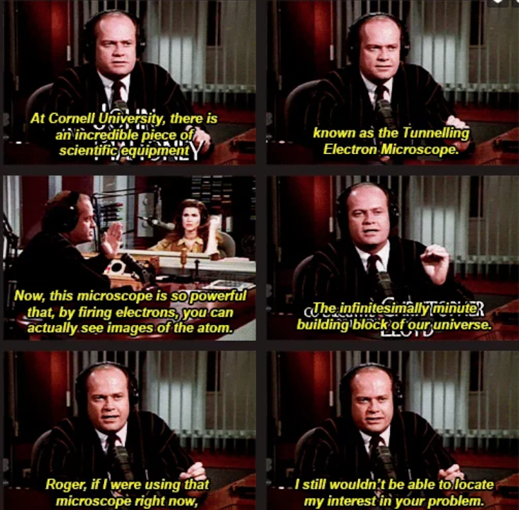 frasier telescope quote