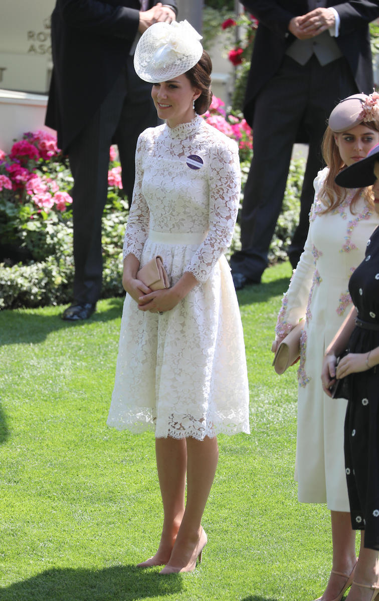 Royal Ascot 2017 held at Ascot Racecourse - Day 1 Featuring: Catherine, Duchess of Cambridge, Kate Middleton in Alexander McQueen