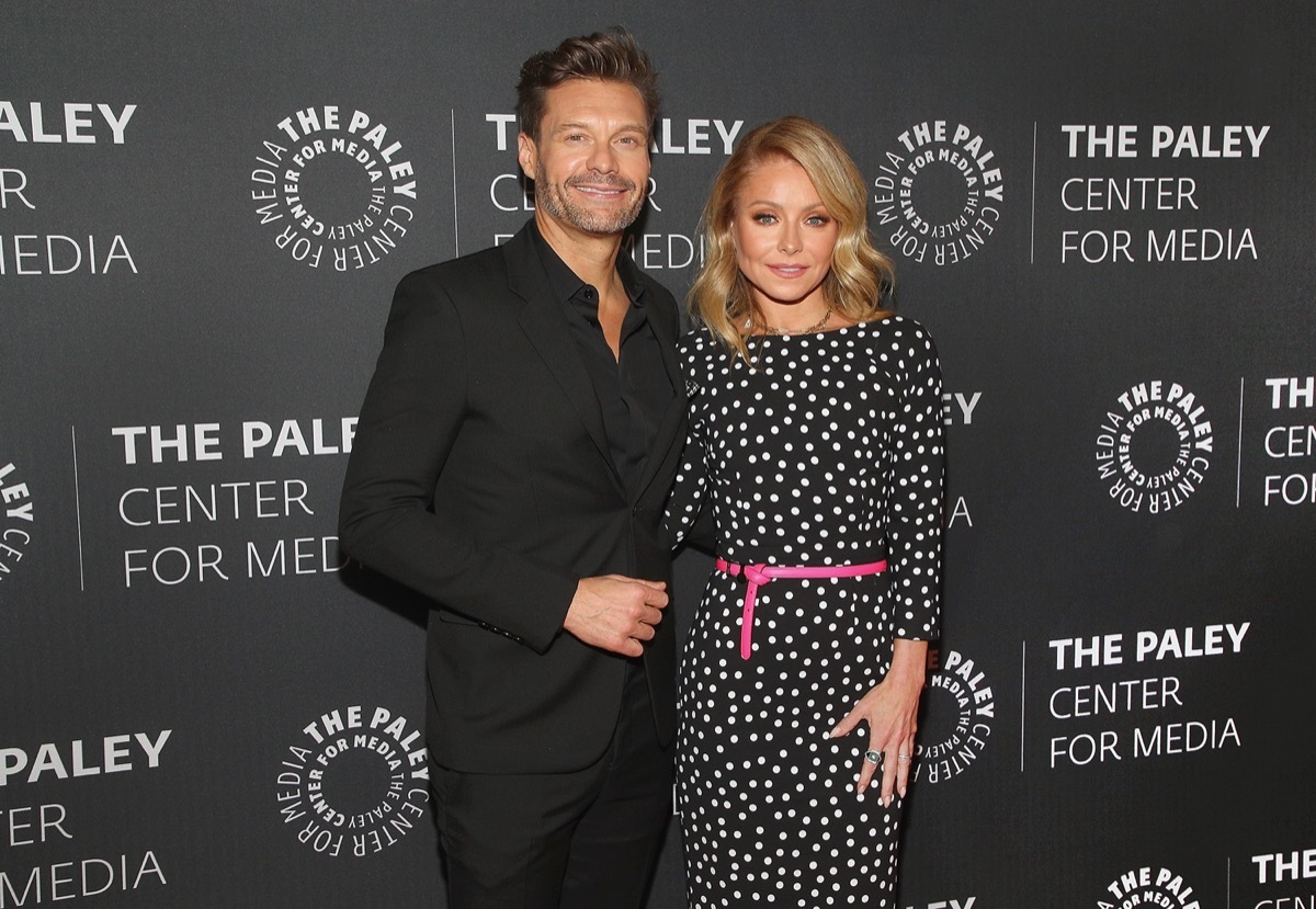 Kelly Ripa ad Ryan Seacrest at the The Paley Center for Media Event in 2020