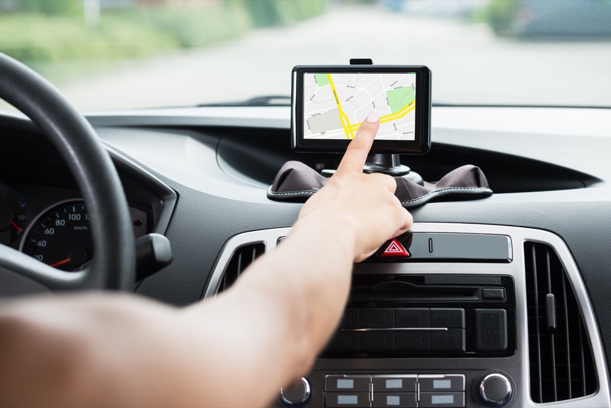 car rental gps