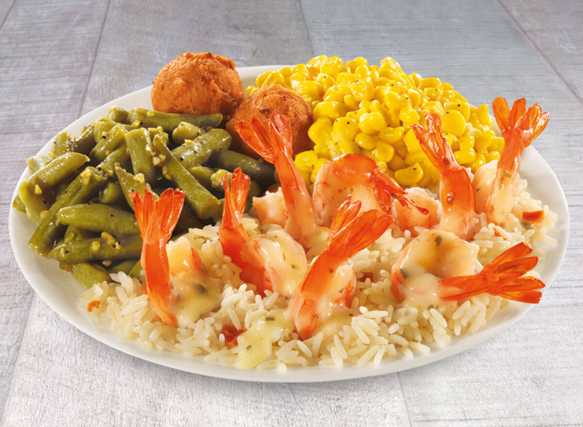 Long john silvers baked shrimp - low calorie restaurant orders under 500 calories