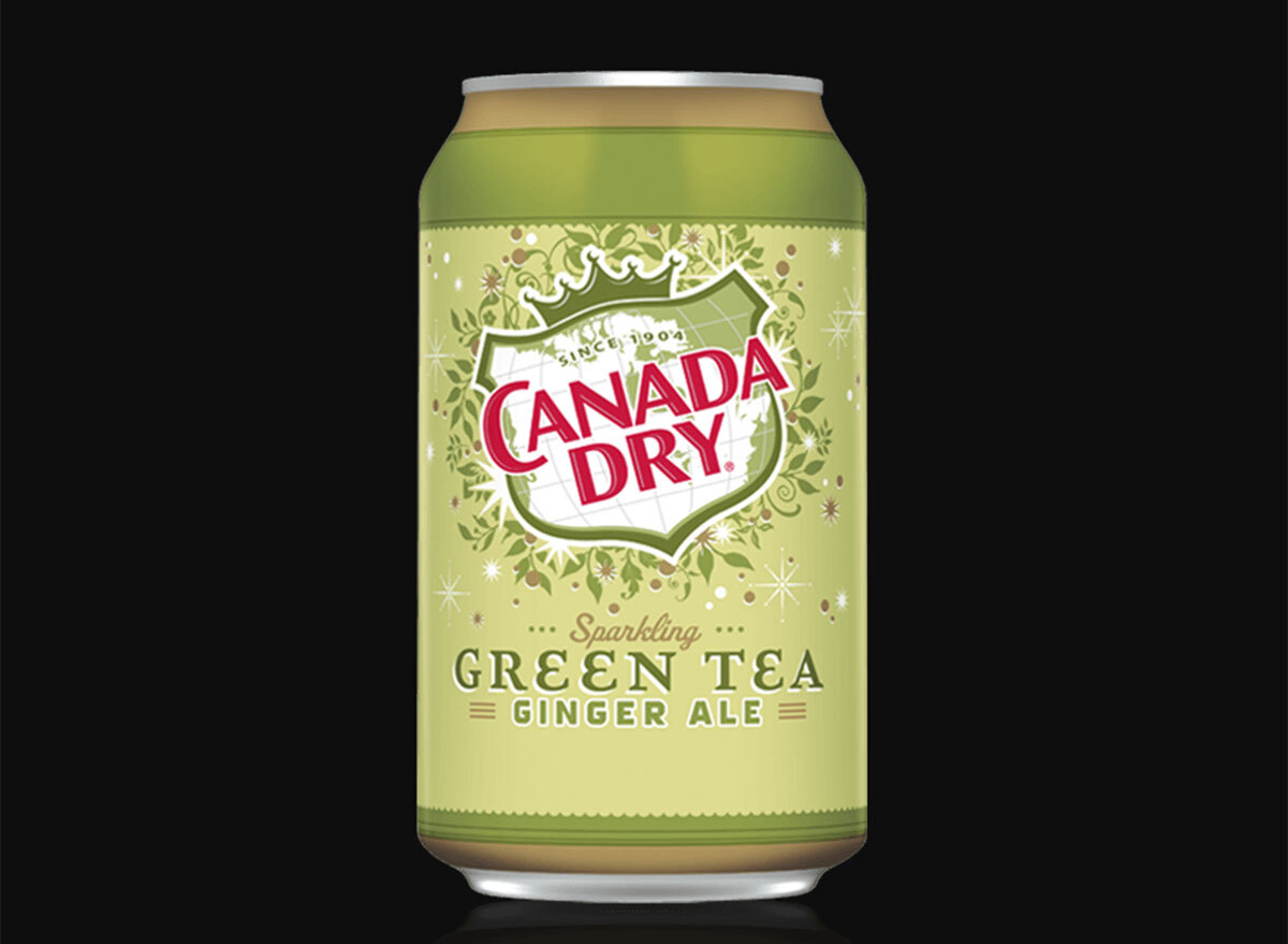 canada dry green tea ginger ale