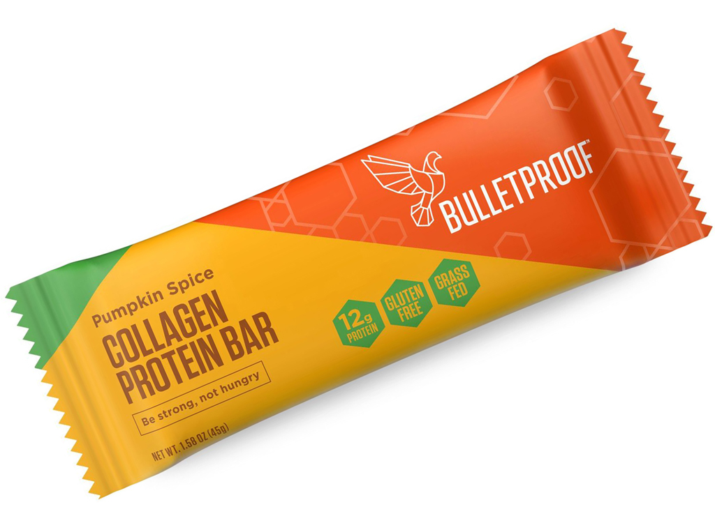 bulletproof pumpkin spice collagen protein bar