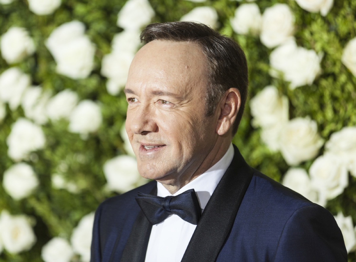 kevin spacey on the red carpet