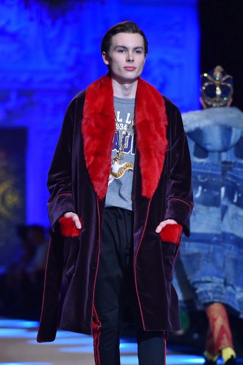 Jack Marsden at Milan Fashion Week 2018