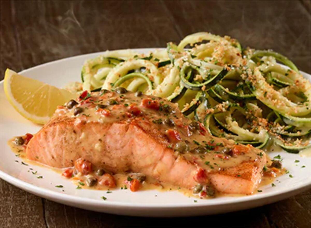 seafood deals olive garden salmon piccata