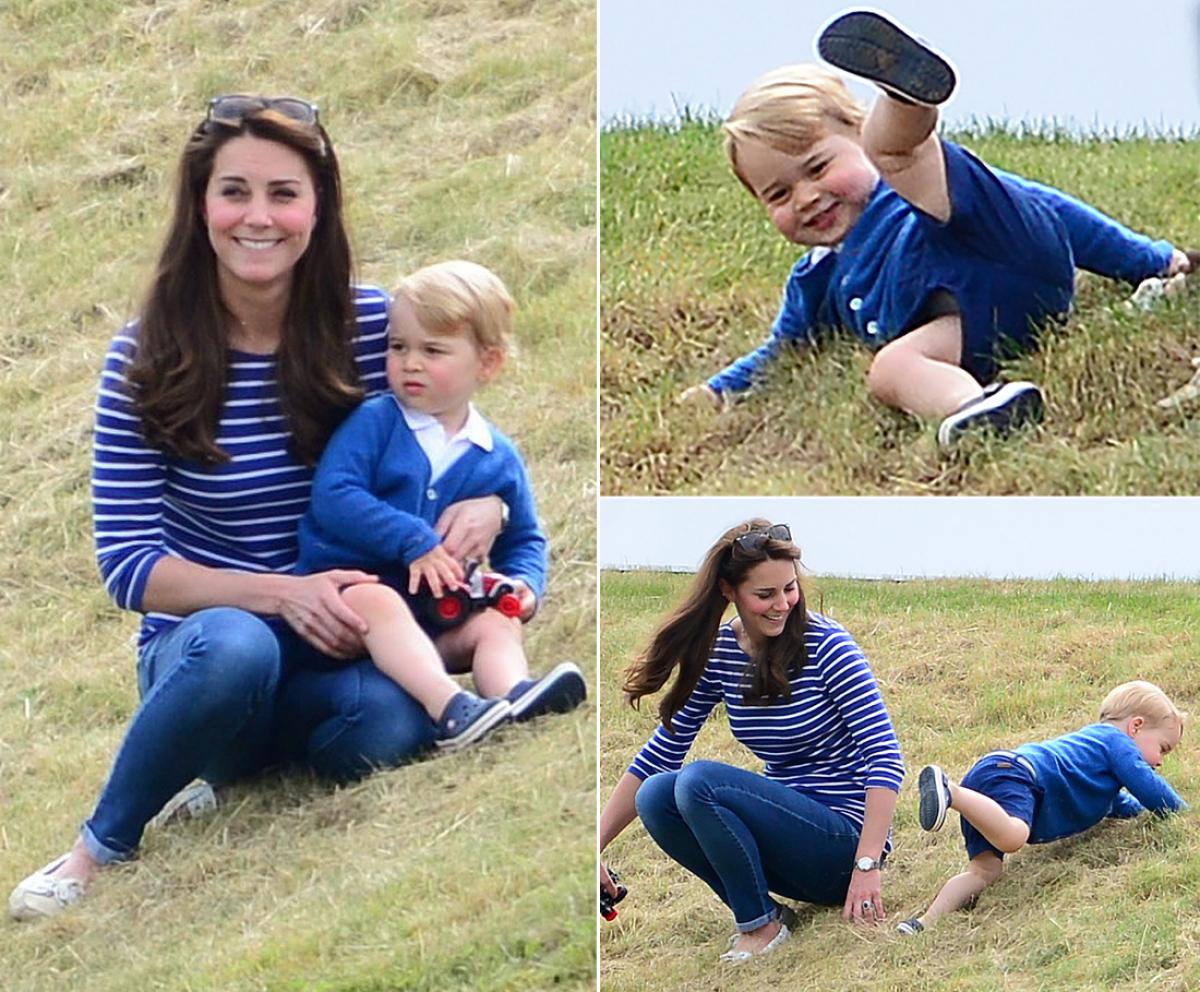 Prince George and Princess Charlotte - Perfect Portraits of Royal Babies 15