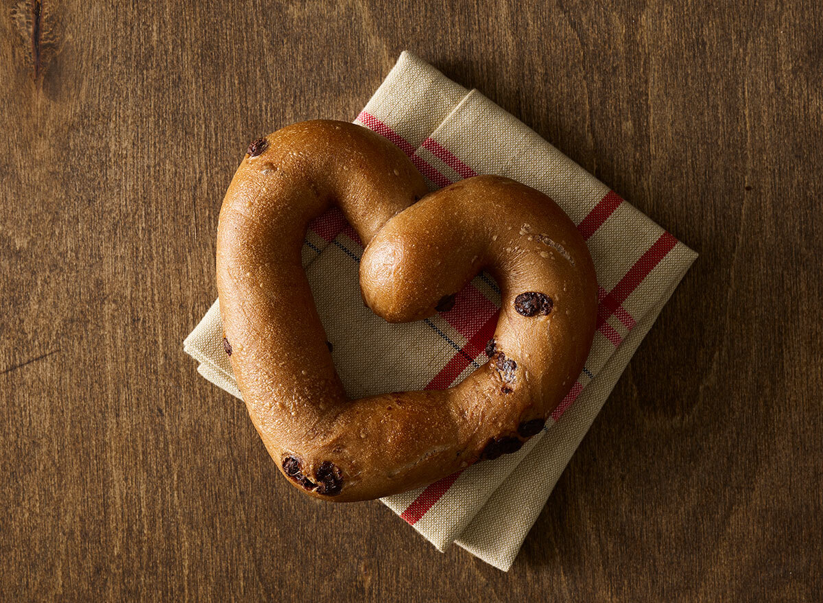 heart bagel