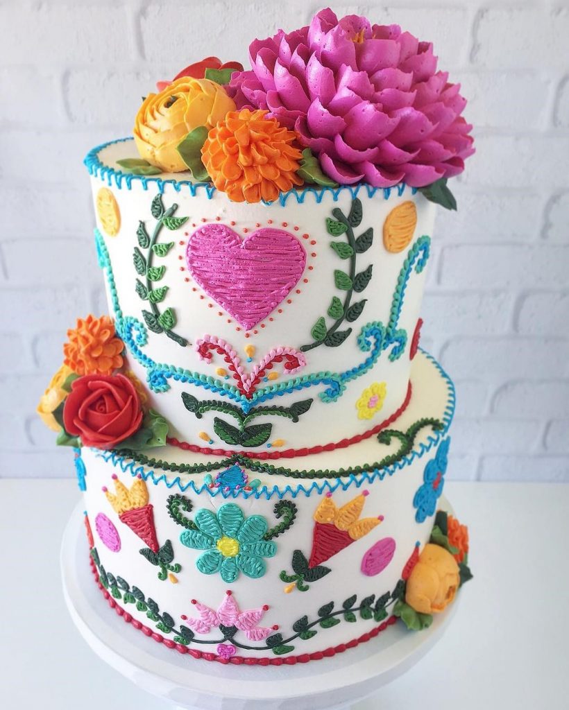 Embroidery Cakes by Leslie Vigil Will Bring You joy #5 | HerBeauty