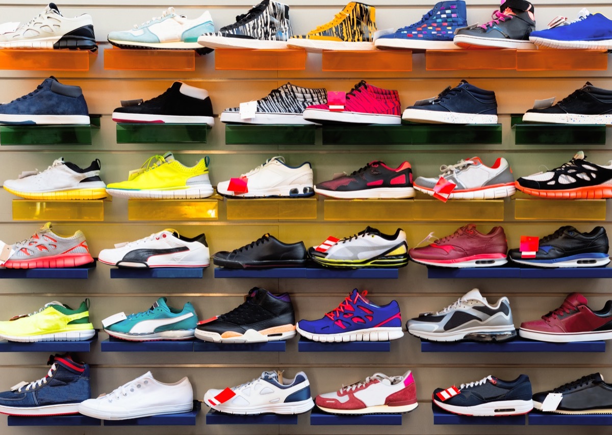 Variety of Sneakers