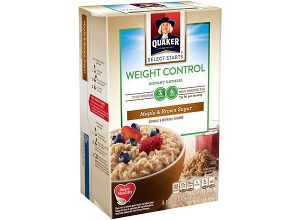 quaker weight control  maple & brown sugar